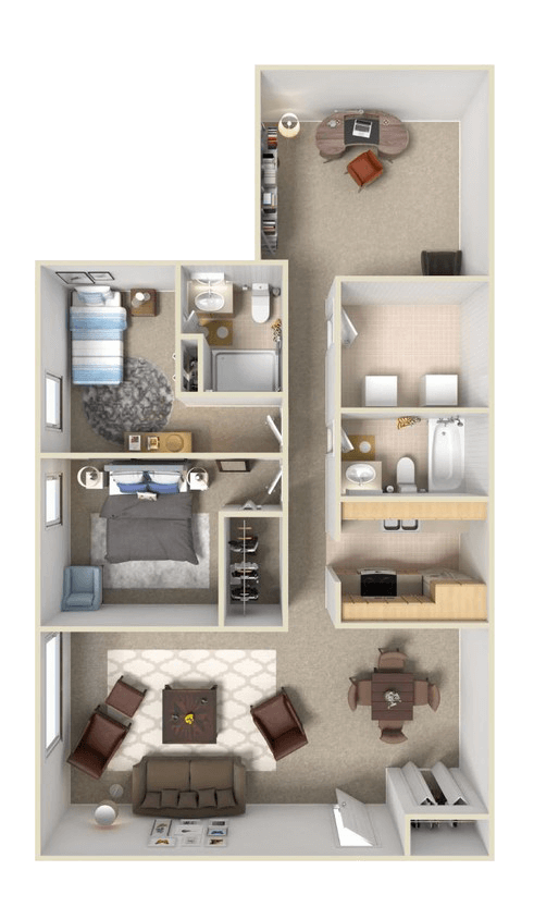 Whispering Timbers – 2 Bed with Den