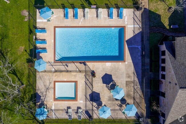 Foto aérea - The Brazos Apartments