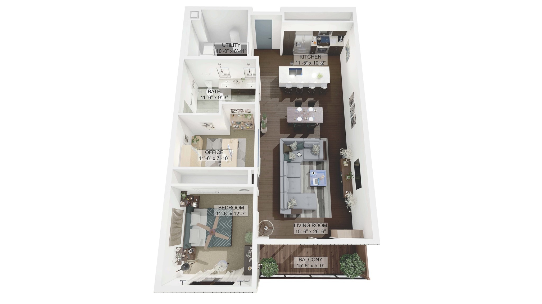 La Collina – 1 Bedroom 1 Bathroom
