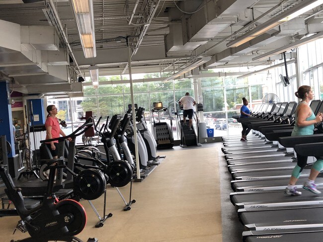 Y Fitness center 2 blocks up - 1226 Washington St