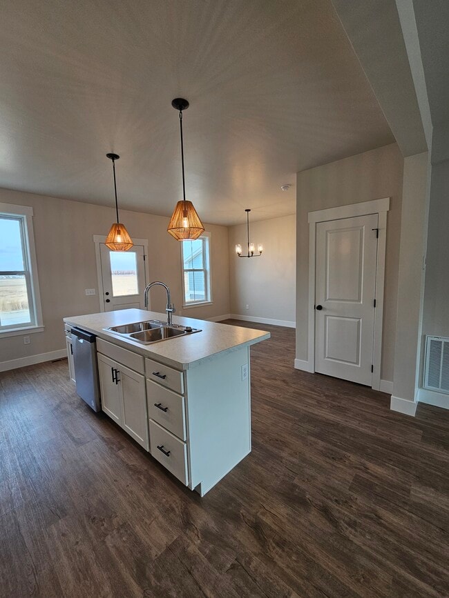 Kitchen and Dining Area with Storage Closet - 6125 Northstead Ave