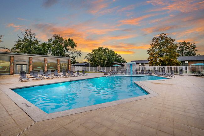 Main Pool Area - Cypress Village Apartments