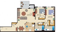 2 Bed/2 Bath-Deluxe