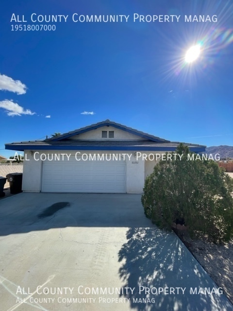 Foto del edificio - Single Family Home in Twentynine Palms