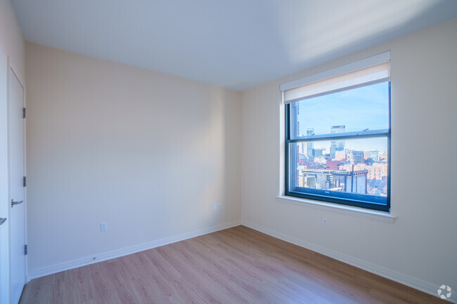 1BR, 1BR - 600SF - Bedroom - One India Street Apartments