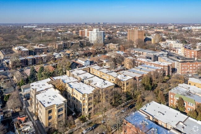 Aerial Photo - 5926-5934 1/2 N Paulina St