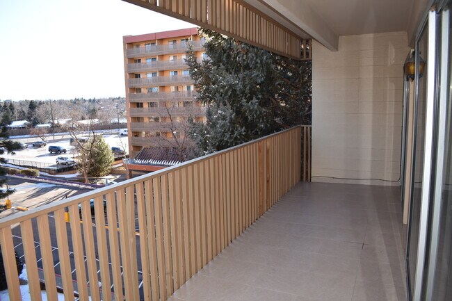Balcony View - 8060 E Girard Ave