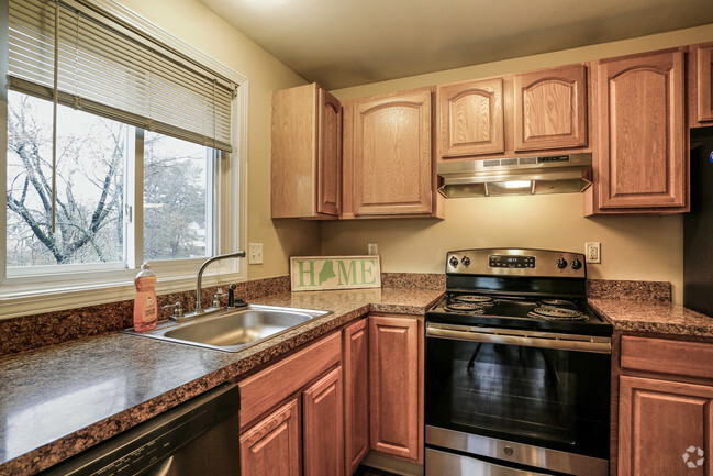2HAB 1BA - 884 ft² - Cocina - Tamarlane
