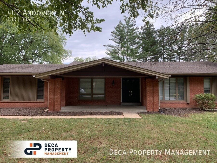 402 Andover Ln, Ballwin, MO 63011 House Rental in Ballwin, MO