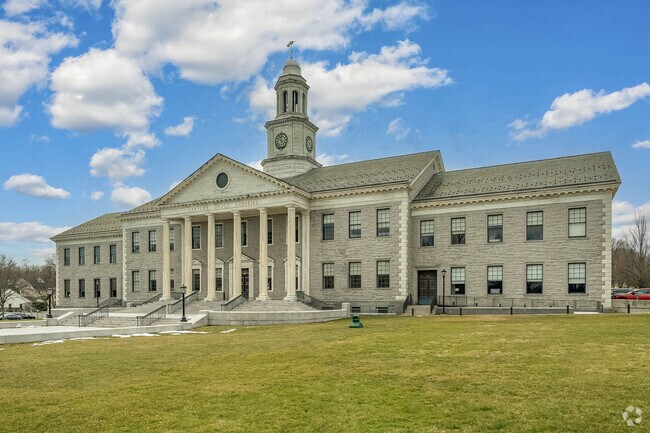 Hartley Dodge Memorial stands tall in Madison, NJ.