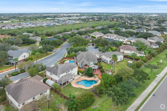 Pools are included in some of the homes in Mission.