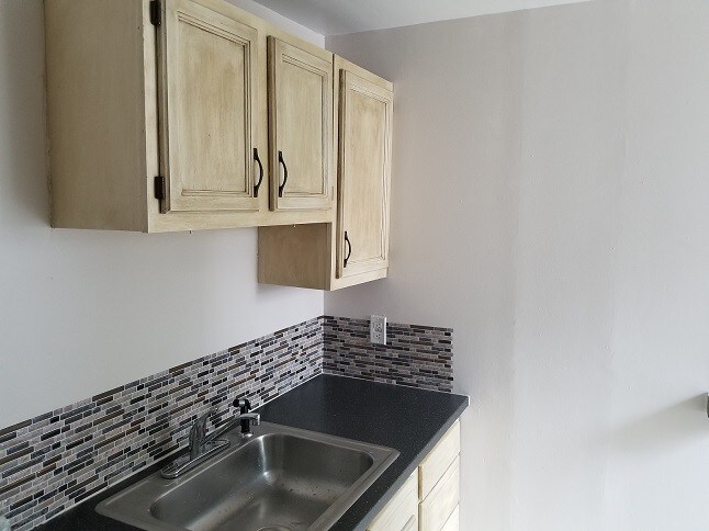 Kitchen sink and cabinets - 828 N Pine St