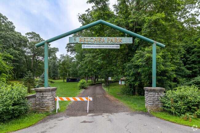 Belcher Park in Randolph offers a serene and picturesque setting.