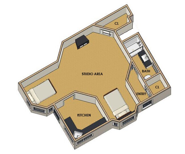 Floor plan - 612 Kelton Ave