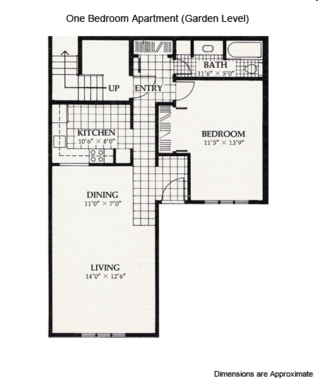 1HAB/1BA - Brookhaven Apartments