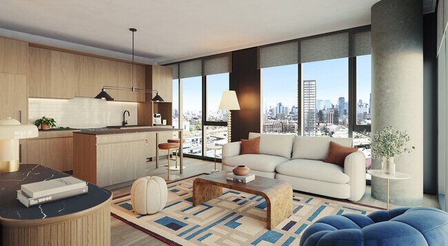 Sala de estar de 2 dormitorios - Stead 220 Chicago