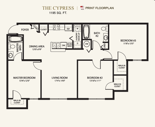 The Cypress - Clarcona Grove Apartments