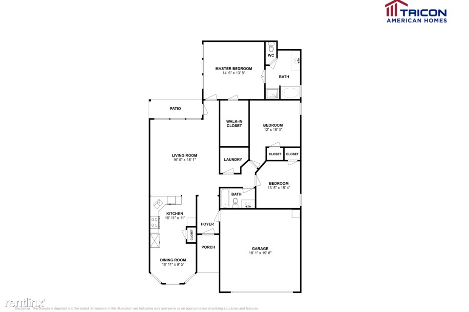 1615 Hillside Dr, Waxahachie, TX 75165 House Rental in Waxahachie, TX
