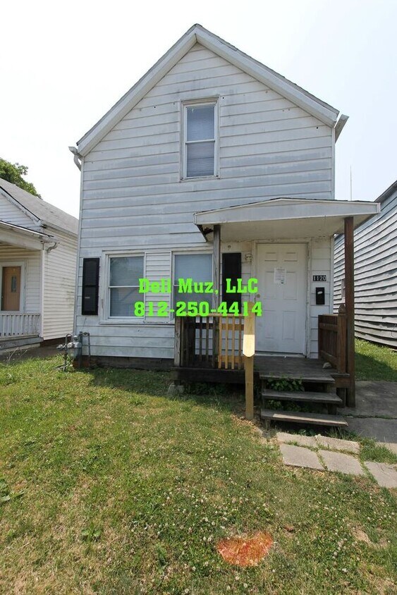 4 Bedroom, 1 Bath House with W/D Hookups House Rental in Evansville