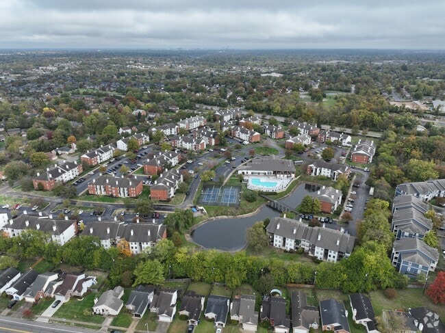 3D Exterior - The Racquet Club Apartments