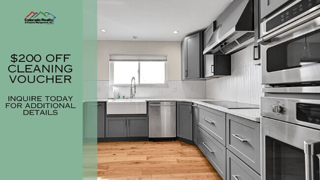 $3,995.95, $200 Off Cleaning Voucher, 4 Beds - 3 Baths, Single Family Home in Denver with 2-Car A... - $3,995.95, $200 Off Cleaning Voucher, 4 Beds - 3 Baths, Single Family Home in Denver with 2-Car A...