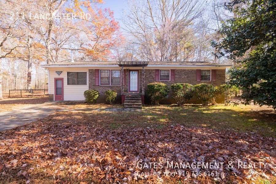 Classic Brick Ranch in Charming Mebane House Rental in Mebane, NC