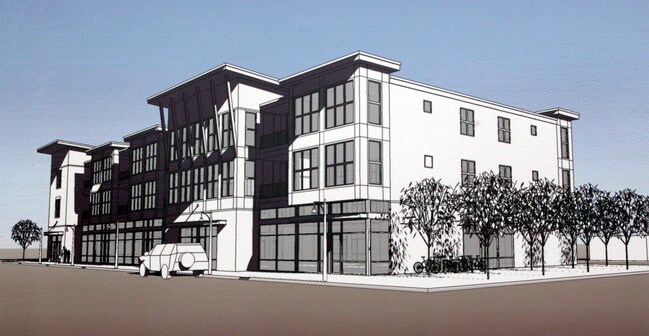 Artist Rendering - King Drive Commons