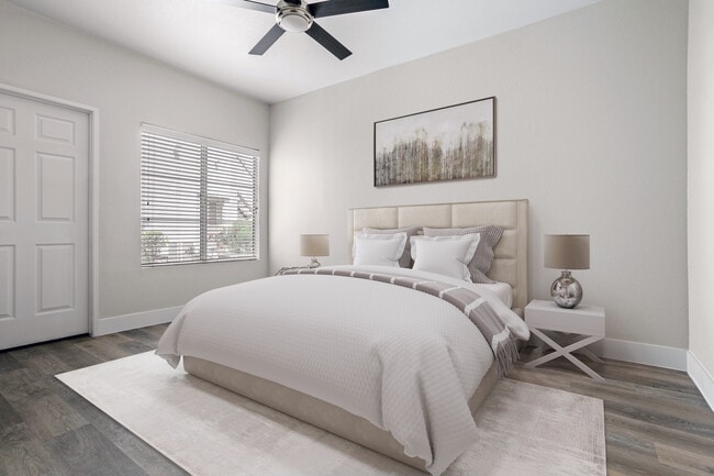 Retreat to a bedroom built for relaxation. - Element