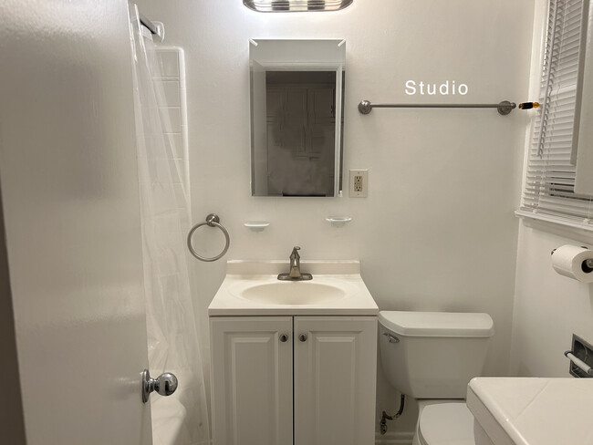 Studio Bathroom - 1319 14th St