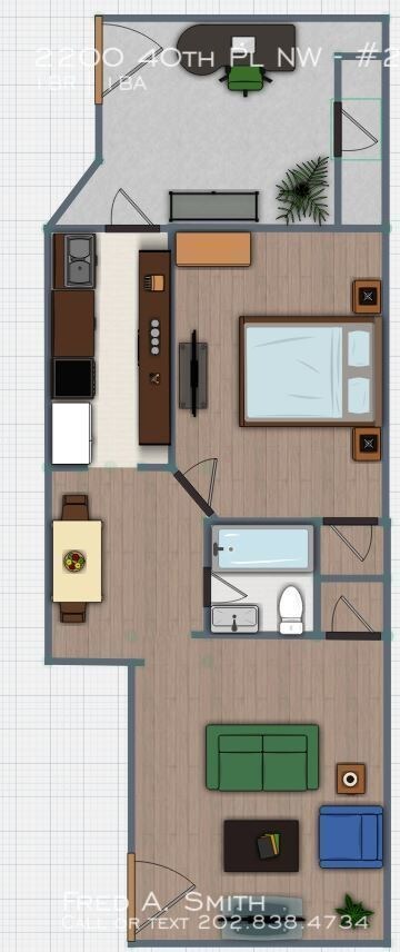 Foto del edificio - 1BR + Den in Glover Park! 2200 40th Place, NW