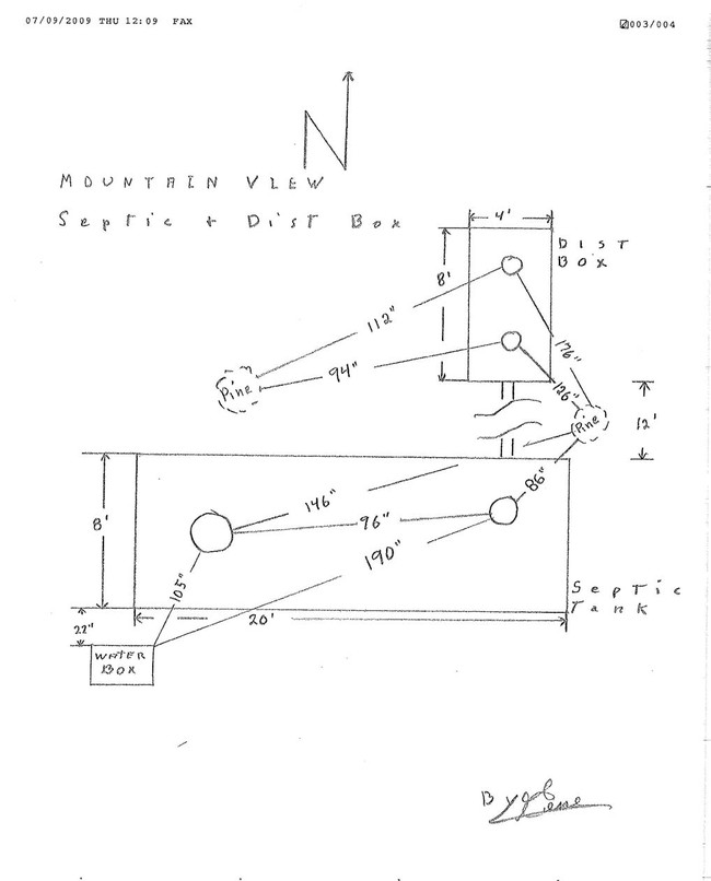 Septic Drawings - Oakhaven Park