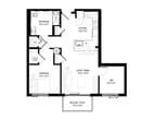 1 Bed/1 Bath Den-1F