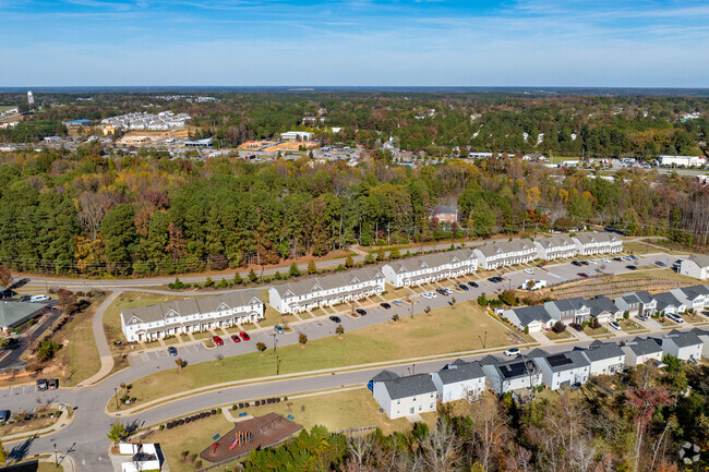 Aerial Overview - Lionsgate Townhomes