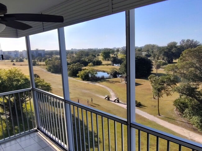Main golf course at rear - 3050 N Palm Aire Dr