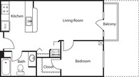 1 Bedroom DD