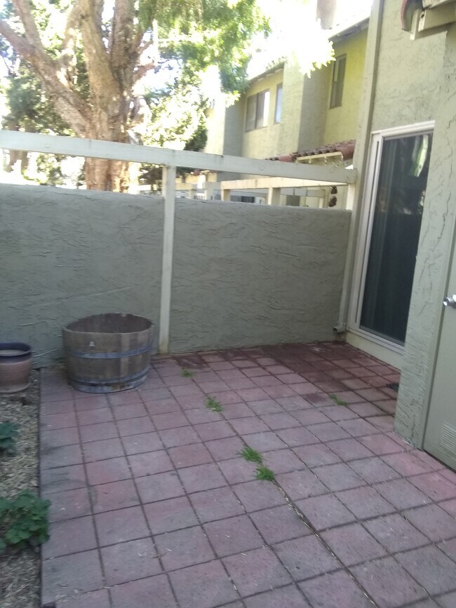 Private back patio - 141 W Rincon Ave