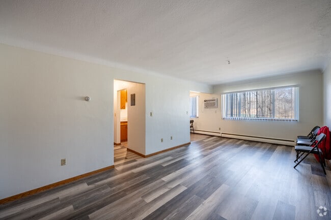 2BR, 1 BA - 900SF - Living Room - Minnehaha Apartments