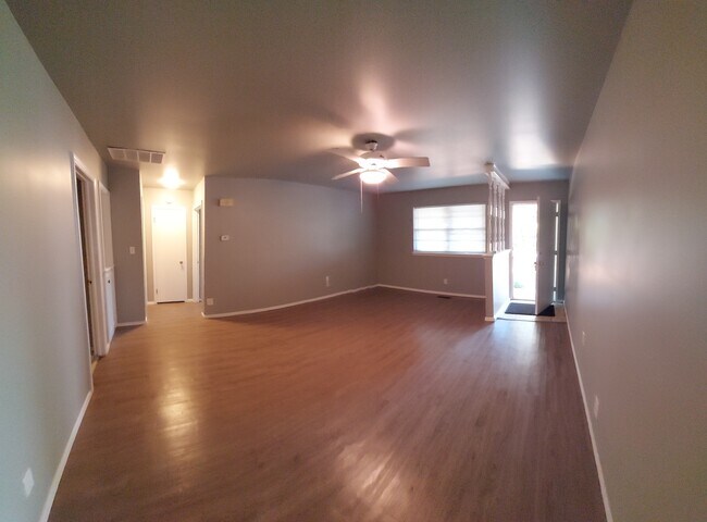 Living room and front entrance - 5822 E 35th St