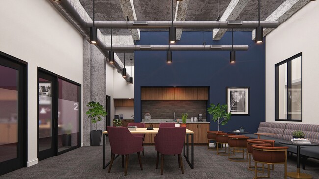 Open Work Space & Conference Room - Trico Building Apartments