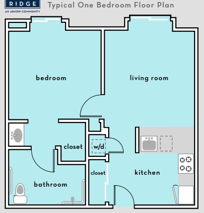 1HAB/1BA - Kelly Ridge