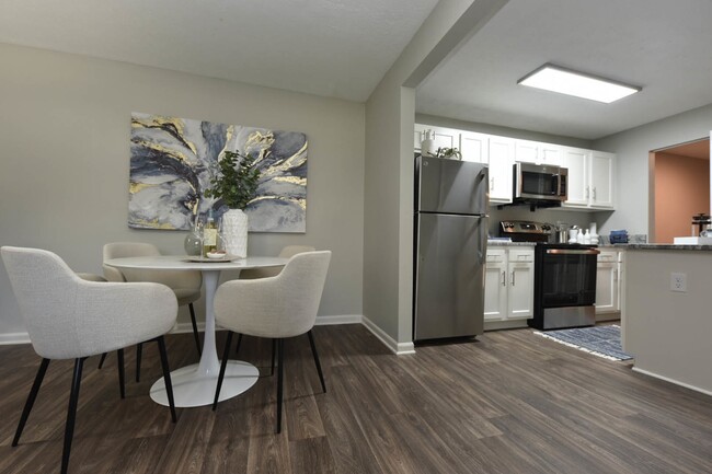 Dining Room + Hardwood Style Flooring - Whitley