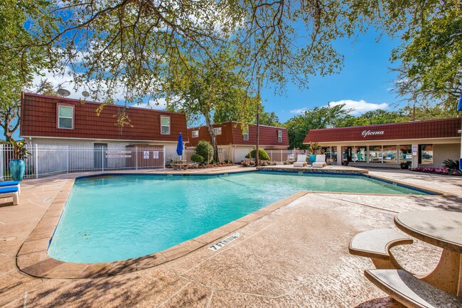 A perfect oasis for cooling off and unwinding after a long day. - Tucasa Townhomes