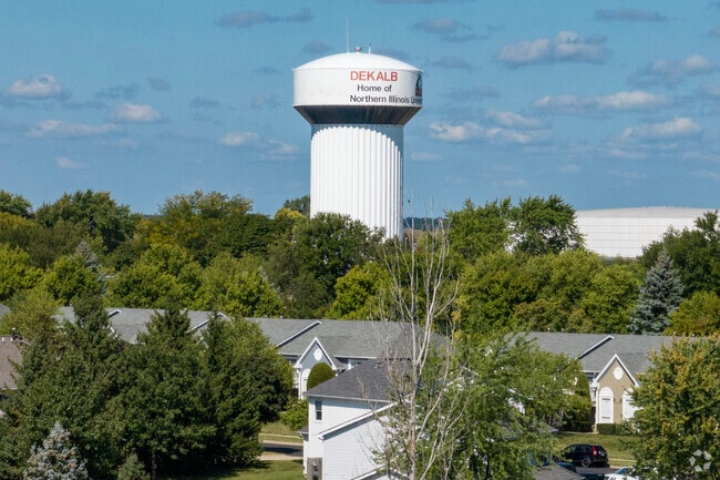 Dekalb is proud to call it's self the home of Northern Illinois University.
