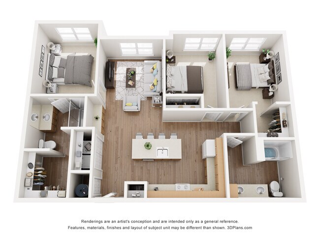 Plano de planta - Camden Heights