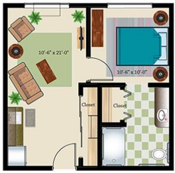 1BR/1BA - Bonaventure of East Wenatchee