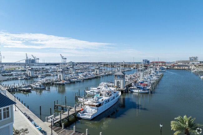 Boats are everywhere in Gulfport.