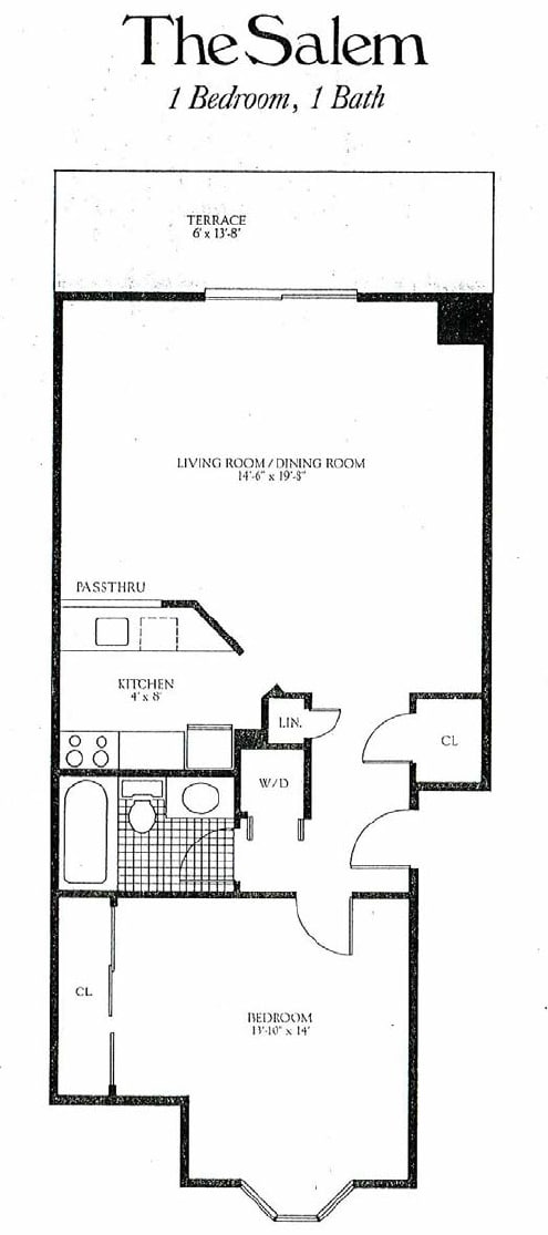 Floorplan - The Laurels Condominium