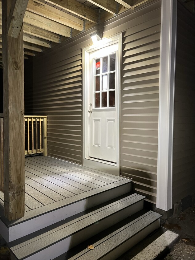 Back porch Entry - 29 Columbus Ave