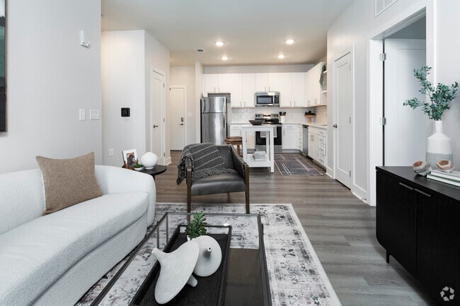 2BR, 2BA - 993SF - Living Room - Attain at Bradford Creek