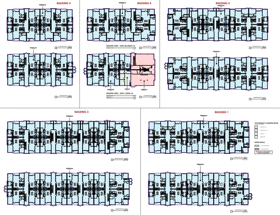 Plano de planta - Brigham Lofts Apartments